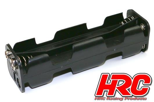 HRC Racing - HRC9271N - Boitier de piles - AA - 8 éléments - Carré Long