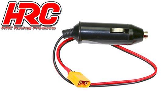 HRC Racing - HRC9308X - Accessoire de chargeur - Adapteur allume-cigare 12V à prise XT60