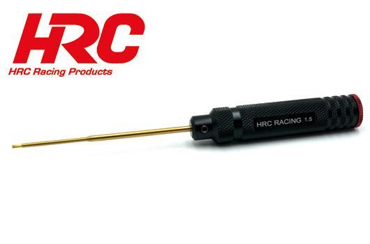 HRC Racing - HRC4007A-15C - Attrezzi  - HRC - Titanium - Chiave Esagonale 1.5 mm