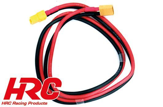 HRC Racing - HRC9603-6 - Charger Lead - Gold - XT60 Charger Plug to XT30 Battery Plug - 600mm