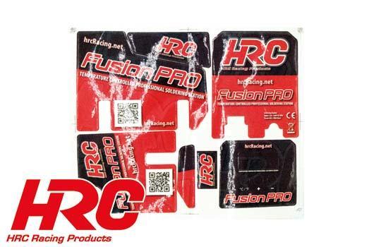 HRC Racing - HRC4092P-STK - Tool - HRC Fusion PRO - Soldering Station - Replacement Sticker