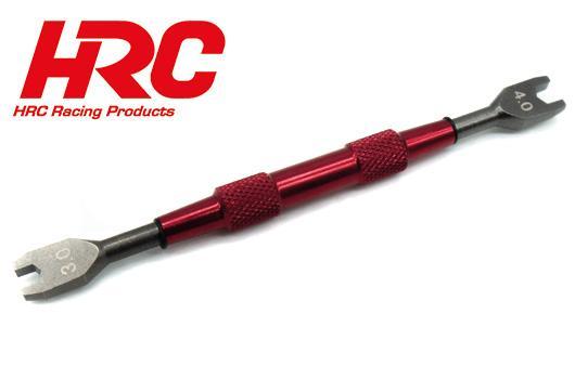 HRC Racing - HRC4071P - Clé à biellettes - TSW Pro Tool - 3.0/4.0mm