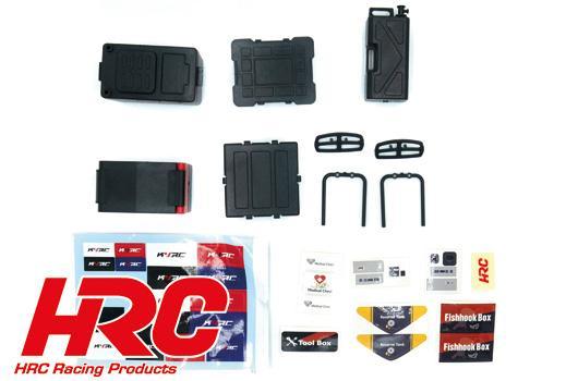 HRC Racing - HRC25262A - Pièces de carrosserie - 1/10 Crawler - Scale - multiple luggage box kit