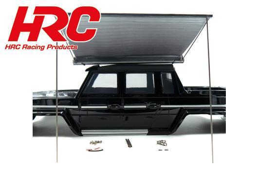 HRC Racing - HRC25265SL - Body Parts - 1/10 Crawler - Scala - Tenda laterale con tetto in metallo - Argento