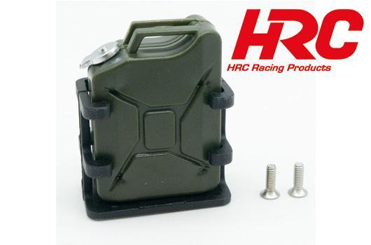 HRC Racing - HRC25269G - Body Parts - 1/10 Crawler - Scale - Fuel Tank - 39*29*15mm - Green