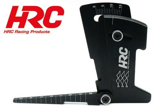 HRC Racing - HRC28301B - Outil - 1/10 - Gauge de carrossage et garde-au-sol de précision V2