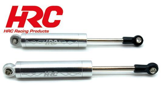 HRC Racing - HRC28031B-SL - Tuningteil - 1/10 Crawler - Dämpfersatz mit innerer Feder - Aluminium - 110mm * 12mm - silber (2 Stück)