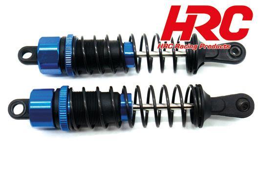HRC Racing - HRC15-P002BL - Spare Part - Dirt Striker & Scrapper - Shock Absorber (2 pcs) - blue