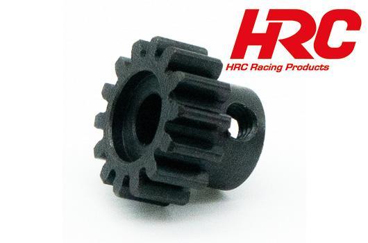 HRC Racing - HRC15-P611 - Spare Part - Pinion Gear - 1.0M / 5mm Shaft - Steel - 14T