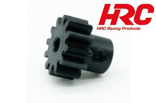HRC Racing - HRC15-P613 - Spare Part - Pinion Gear - 1.0M / 3.2mm Shaft - Steel - 12T