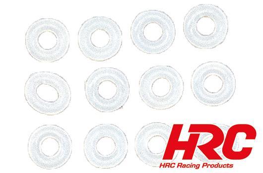 HRC Racing - HRC15-P121 - Spare Part - Dirt Striker & Scrapper - Seals - 7*2.0mm (12 pcs)