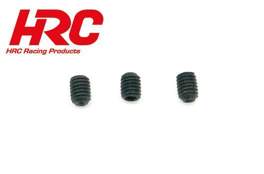 HRC Racing - HRC15-P145 - Spare Part - Dirt Striker & Scrapper - Grub Hex. Screws - M3*3 (3 pcs)