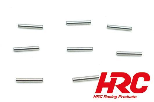 HRC Racing - HRC15-P130N - Pièce détachée - Dirt Striker & Scrapper - Pins - 2*9.8 (8 pcs)