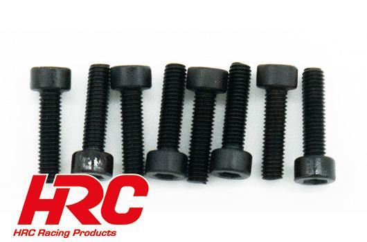 HRC Racing - HRC15-P921 - Spare Part - Dirt Striker & Scrapper - Cap Head Screw - M3*12mm (8 pcs)