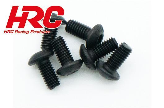HRC Racing - HRC15-P929 - Spare Part - Dirt Striker & Scrapper - TP.Button Head Screw - M3*8mm (6 pcs)
