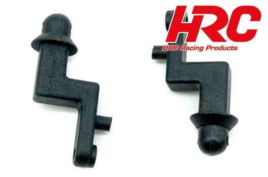HRC Racing - HRC15-P202 - Pezzo di ricambio - Attacco per lo sporco - Supporto per la carrozzeria posteriore (2 pz.)