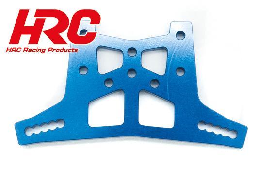 HRC Racing - HRC15-X022BL - Option part - Dirt Striker - Tour d'amortisseur arrière en aluminium (1 pc) - bleu