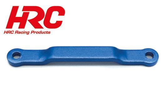 HRC Racing - HRC15-X016BL - Option Teil - Dirt Striker & Scrapper - Alum. Ackerman Platte (1 Stück) - blau