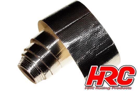 HRC Racing - HRC5001B - Bande autocollante en aluminium fibre - pour reparer les carrosseries (3m x 5cm)