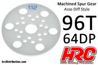 Corona - 64DP - Low Friction Machined Delrin - Diff Style -  96T