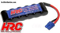 Batteria - 6 elementi - RC Car Micro - NiMH - 7.2V 1600mAh - EC3 Connettore 100x30x17mm