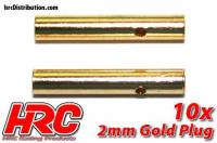 Connecteur - Gold - 2.0mm - femelle (10 pces)