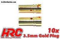Connecteur - 3.5mm - femelle (10 pces) - Gold