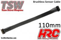 Brushless Flach Sensorkabel - 110mm
