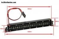 Lichtset - 1/10 oder Monster Truck - LED - JR Stecker - Multi-LED Dachleuchten Block - 44 LEDs Gelb