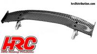 Body Parts - 1/10 Accessory - Scale - Touring / Drift Rear Wing - Carbon Finish - Type C