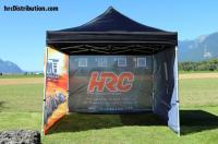 Pisten Zelt - HRC Racing / Team Magic - 3x3m -  Pro & Durable Structure - 3 printed sides