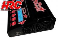 Caricabatterie - 12/230V - HRC Dual-Star PRO Charger - 2x 200W  (400W AC)