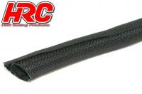 Cable -  Protection WRAP Sleeve - Super Soft - black - 6mm for servo cable (1m)