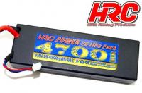 Batteria - LiPo 2S - 7.4V 4700mAh 40C - Hard Case - XT90AS 46.5*25*138.5mm