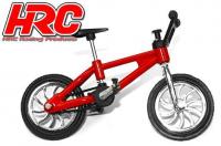Karosserieteile - 1/10 Crawler - Maßstab - Fahrrad - Rot 105x60mm