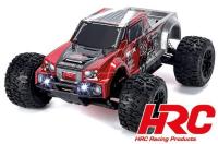 Auto - 1/10 XL Elektrisch- 4WD Monster Truck - RTR - HRC NEOXX - Brushed - Scrapper ROT/SCHWARZ