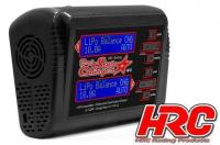 Chargeur - 12/230V - HRC Dual-Star Charger V2.1 - 2x 120W - LSM selection langue - CH VERSION