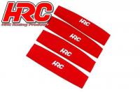 Ricambi Tuning - 1/10 Off Road - Calze ammortizzate 80x20-25mm - Rosso (4pz)