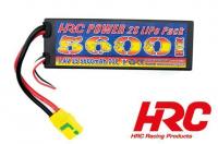 Battery - LiPo 2S - 7.4V 5600mAh 70C - Hard Case - XT90AS 46.5*25*138.5mm
