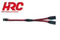 Cable - Y - JR type - 14cm - 22AWG - with Clip
