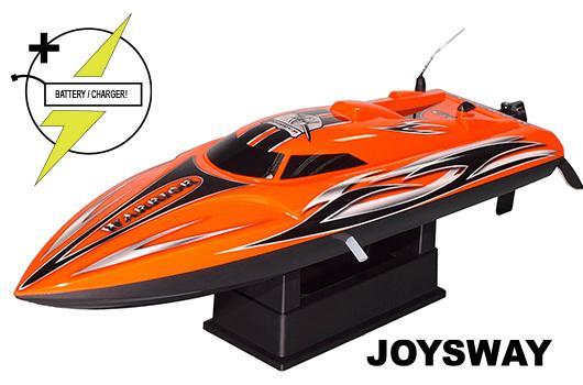 Joysway - JOY8206V3 - Barca da regata - Elettrico - RTR - Offshore Lite Warrior V3 - con 7.4V 800mAh Li-Ion & AC Balance Charger 7.4V 800mAh
