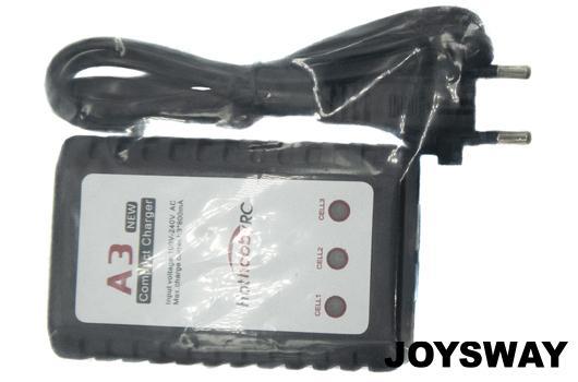 Joysway - JOY610212 - Chargeur - B3 Compact Charger - 2S/3S - avec câble d'alimentation AC à fiche européenne