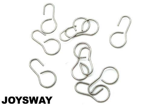 Joysway - JOY881514 - Spare Part - Stainless steel Sail Clew Hook (Pk 10)
