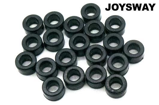 Joysway - JOY881538 - Spare Part - Molded black color silicone tube (Pk20)