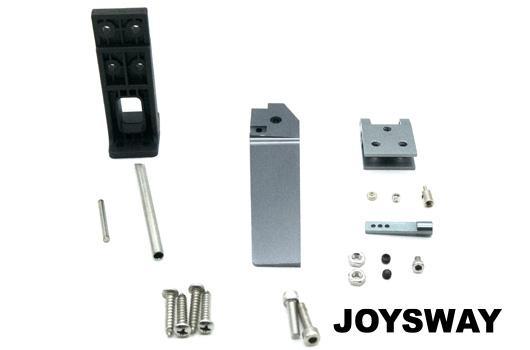 Joysway - JOY890116 - Spare Part - CNC aluminum alloy rudder with plastic rudder support set
