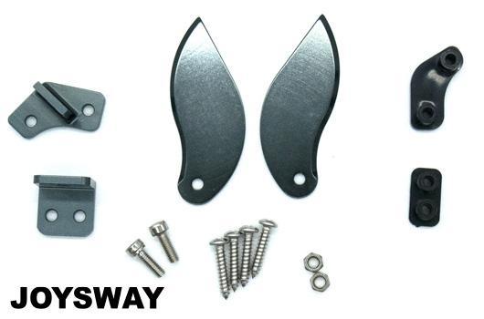 Joysway - JOY890120 - Option Part - CNC aluminum alloy turn fins and stand set(Upgrade metal part)