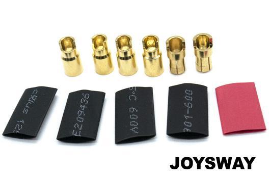 Joysway - JOY890130 - Connector - 6mm Gold Plugs set for battery