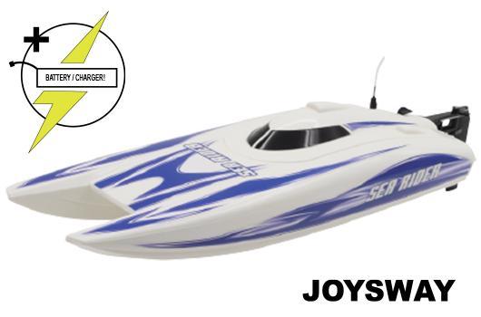 Joysway - JOY8208V4 - Bateau de course - électrique - RTR - Offshore Lite Searider V4  - avec 7.4V 800mAh Li-Ion & AC Balance Charger