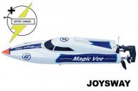 Race Boat - Electric - RTR - Magic Vee V5  - with 6.4V 320mAh LiFe & USB/12V Charger
