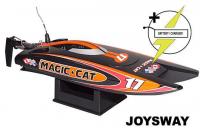 Barca da corsa - Elettrico - RTR - Magic Cat V5  - con 6.4V 320mAh LiFe e caricabatterie USB/12V